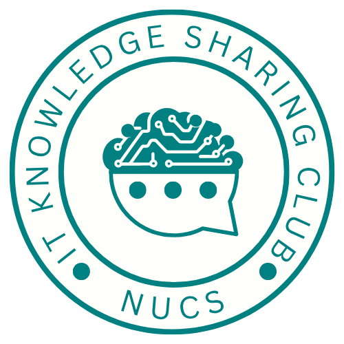 NUCS IT Knowledge Sharing Club Logo
